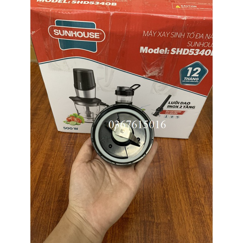 Cối xay khô, dao xay khô, dao xay xay sinh tố sunhouse shd 5340b 5341 5315g