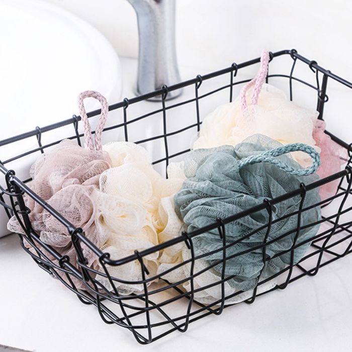 Bông tắm lưới tạo bọt mềm mịn