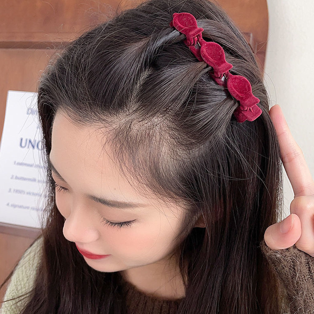 Kẹp tóc dài mỏ vịt phong cách KT38