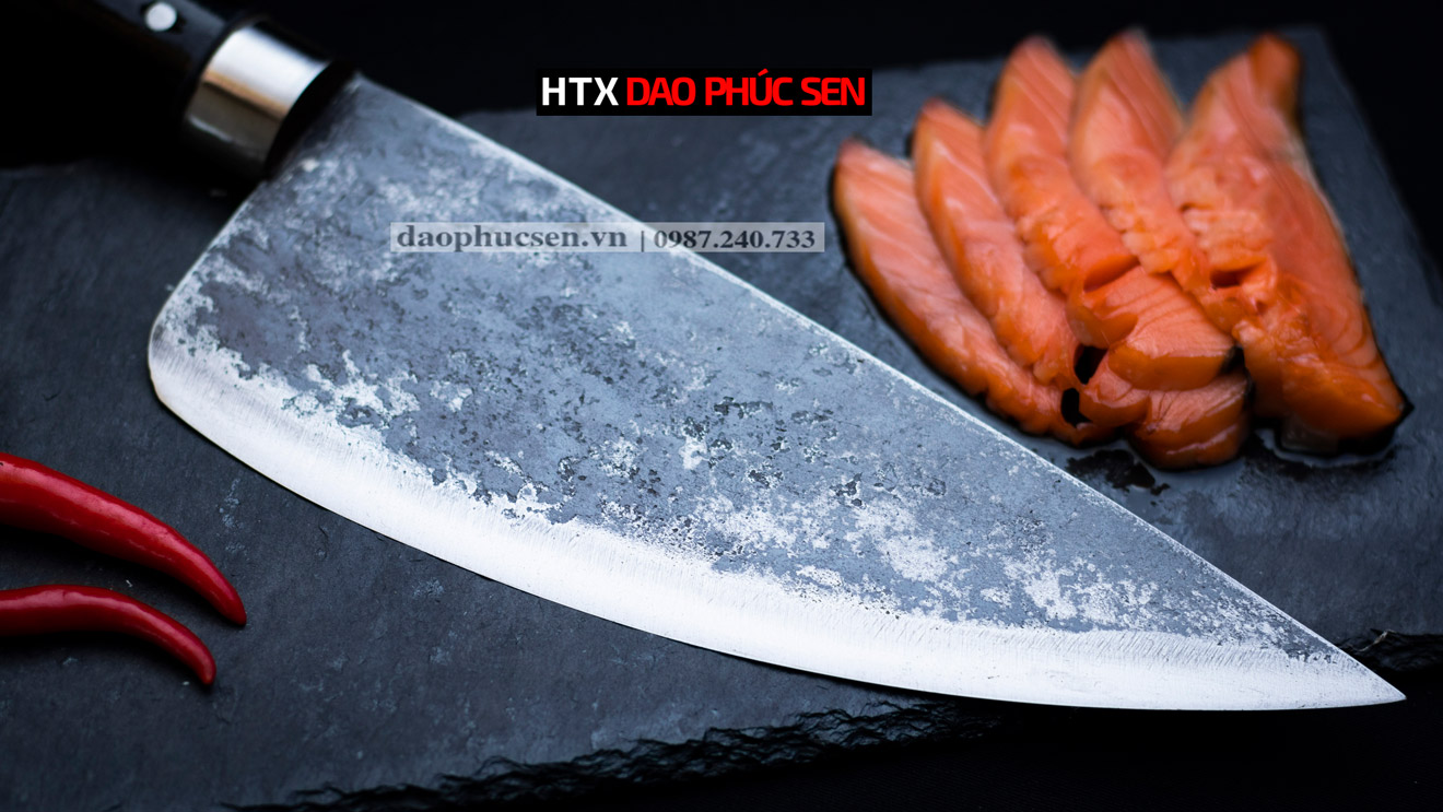 Dao bầu lọc nhíp xe  22cm cán gỗ G10M