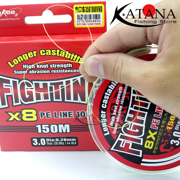 [HCM]Dây PE Pokee Fighting x8 - Made in Taiwan