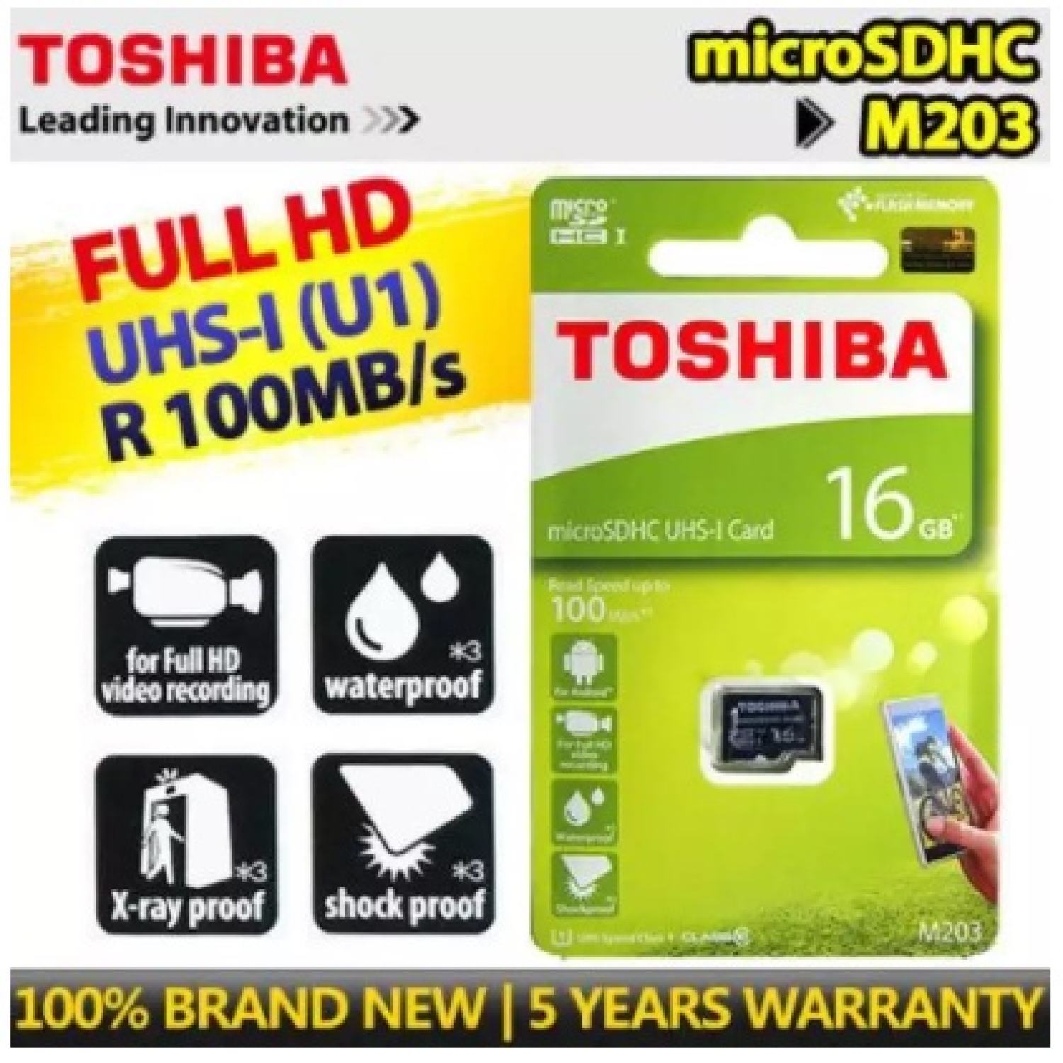 Thẻ Nhớ Micro SD 32GB TOSHIBA Box Class10 90MB/s
