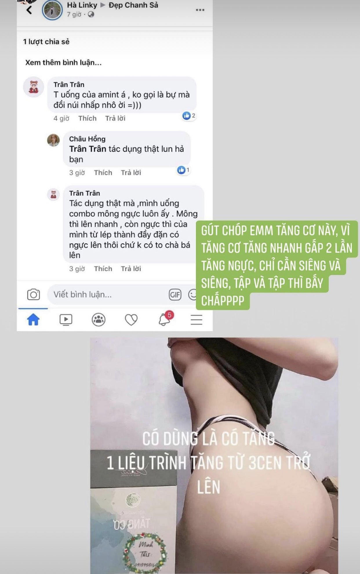 [HCM]Bột ngũ cốc tăng cơ Amint - Tăng Vòng 3 [Hàng Chuẩn]