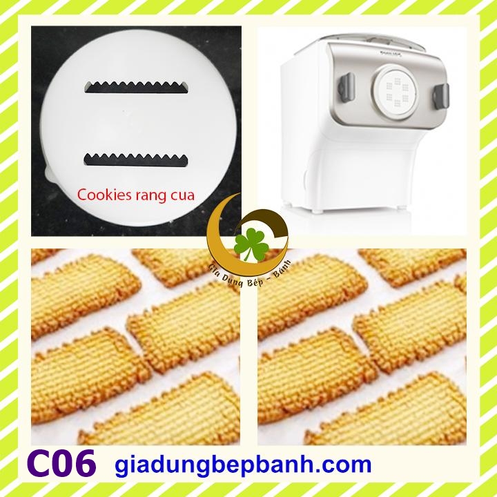Khuôn làm bánh Cookies, bánh gai dùng kèm máy làm mì Philips