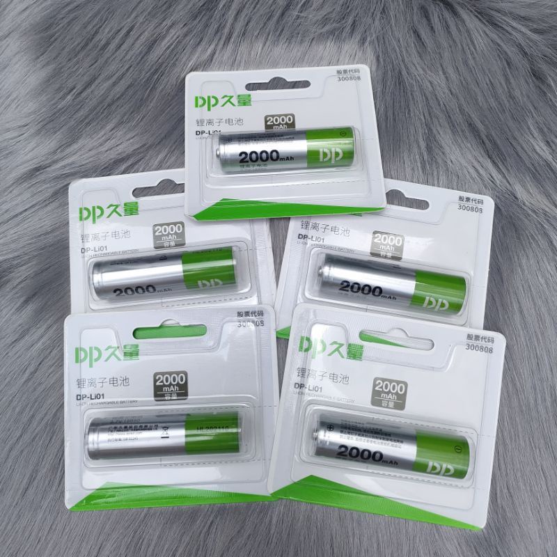 Pin sạc 18650 chính hãng dp 2000 mah