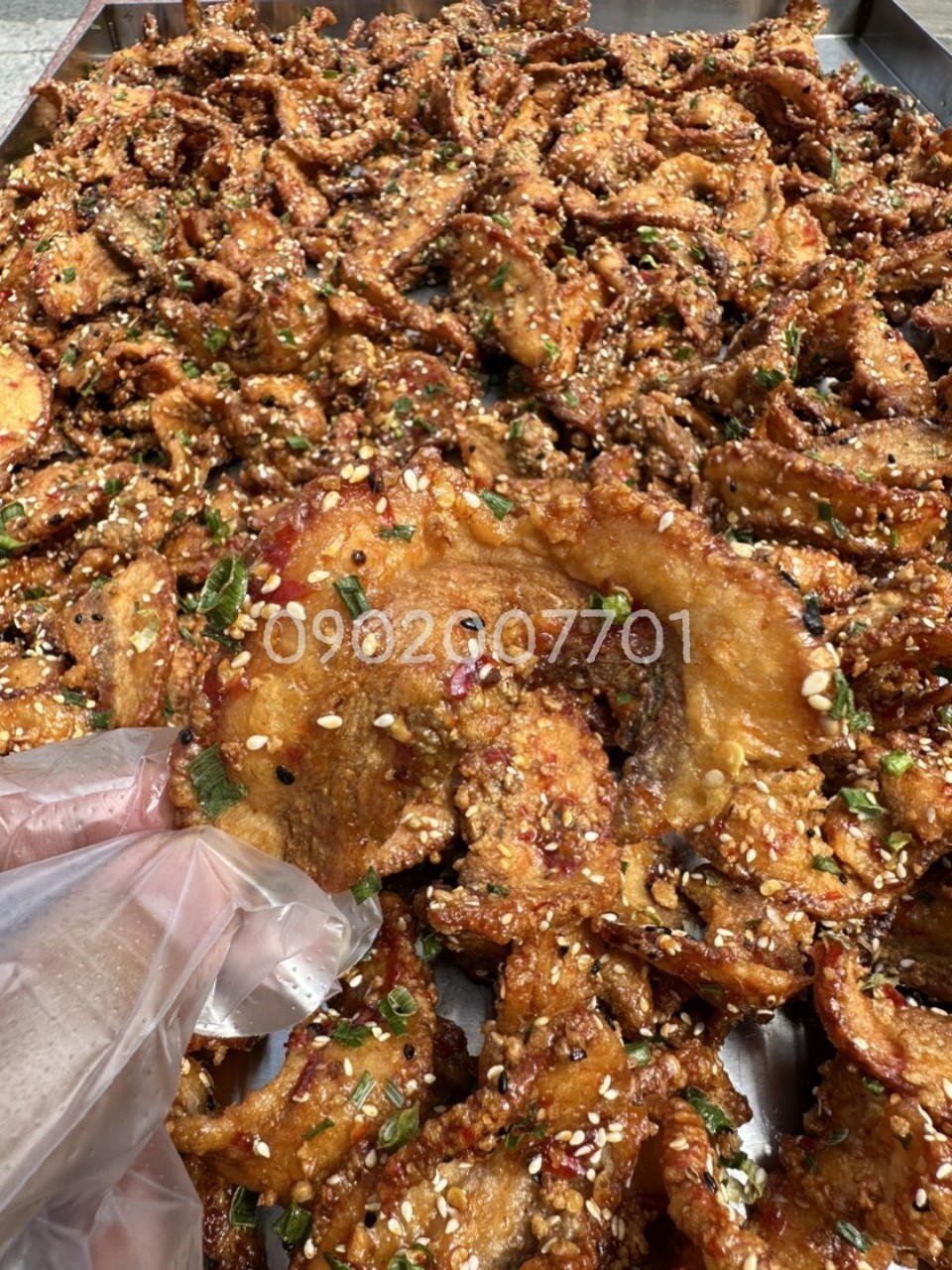 Ba rọi mắm me siêu ngon - đồ ăn vặt