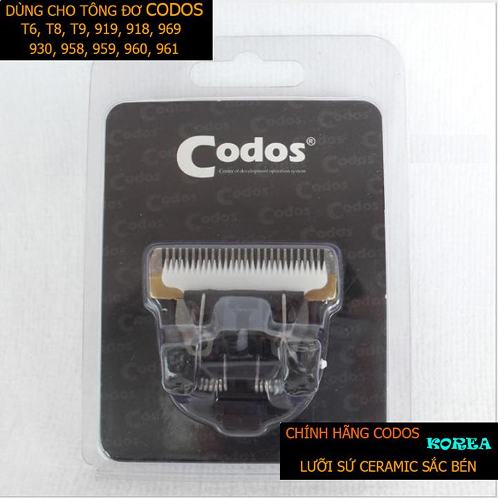 LƯỠI TÔNG ĐƠ, LƯỠI TÔNG ĐƠ CẮT TÓC CODOS TẶNG 01 LƯỢC TONY&GUY