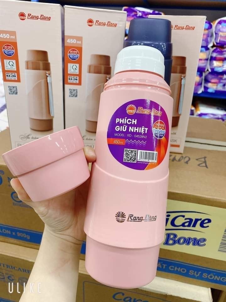 Phích nước Rạng Đông 450ml_ phích giữ nhiệt -