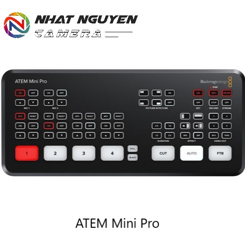 [HCM][Trả góp 0%]Blackmagic Design- ATEM Mini Pro - Bộ Trộn Hình ATEM Mini Pro