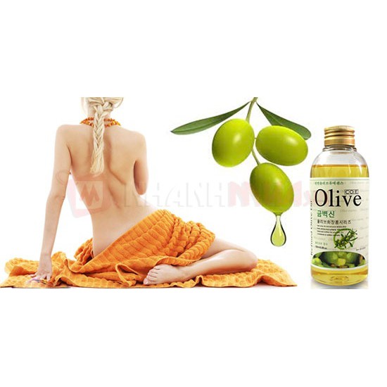 Tinh Dầu Massage Olive 170ml, Công nghệ Hàn Quốc