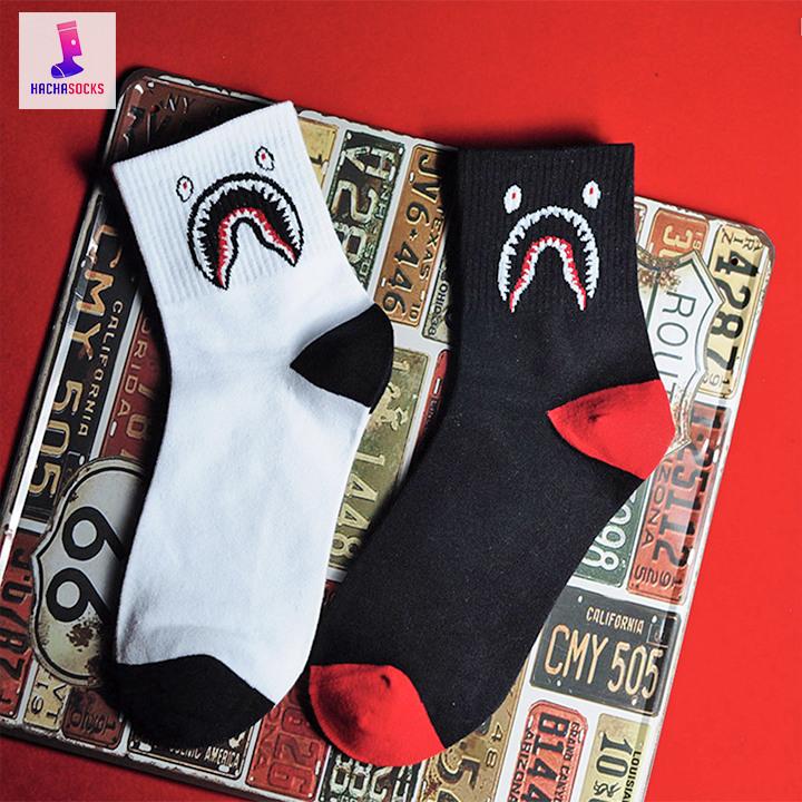 [HCM]Vớ Tất Bape Shark Cá Mập