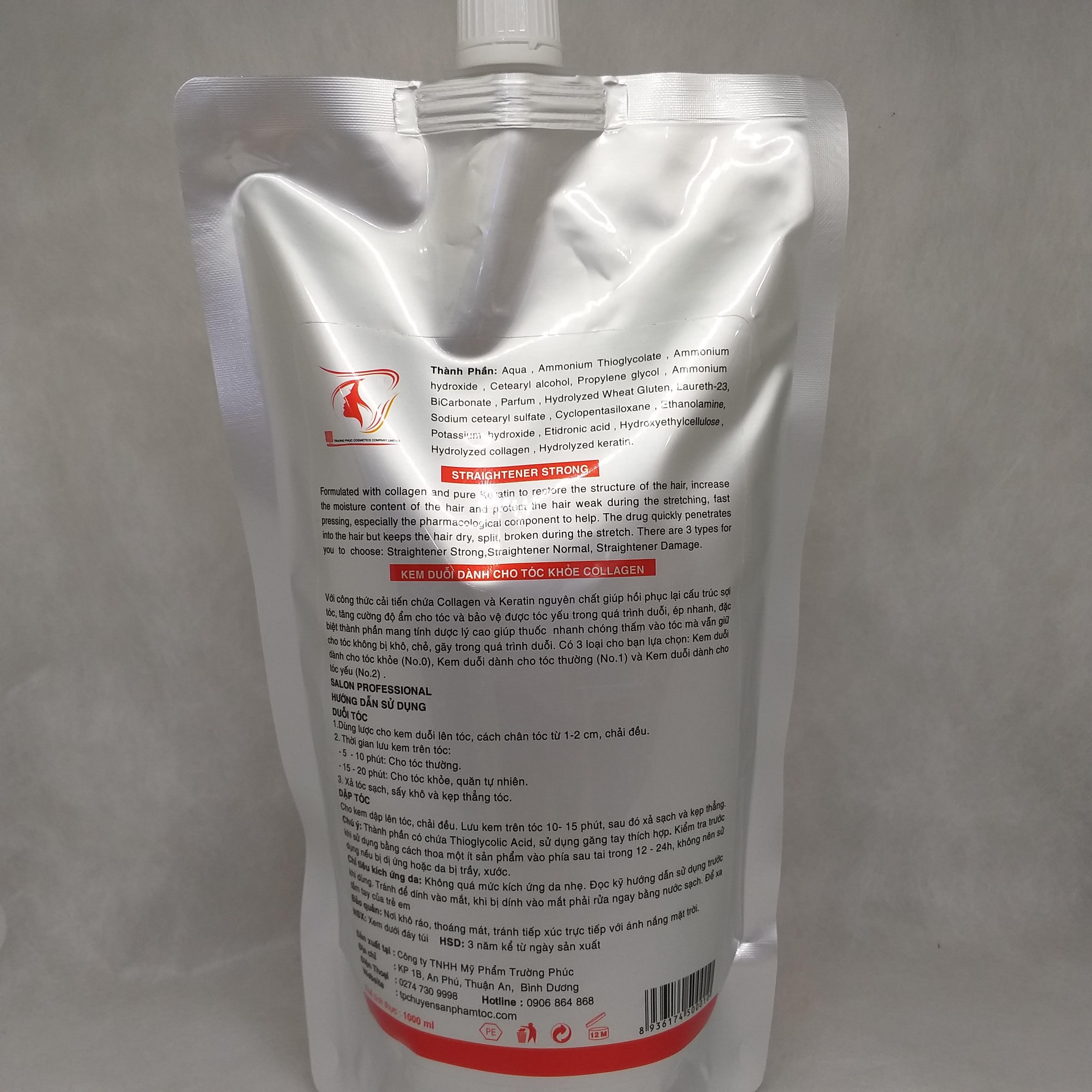 Thuốc duỗi tóc khỏe Beauty Hair 1000 ml ( Dạng kem )