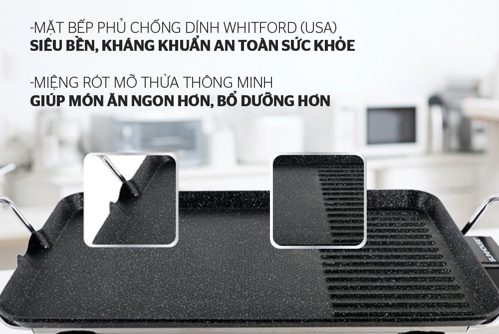 Bếp nướng điện SUNHOUSE SHD4607 1500W