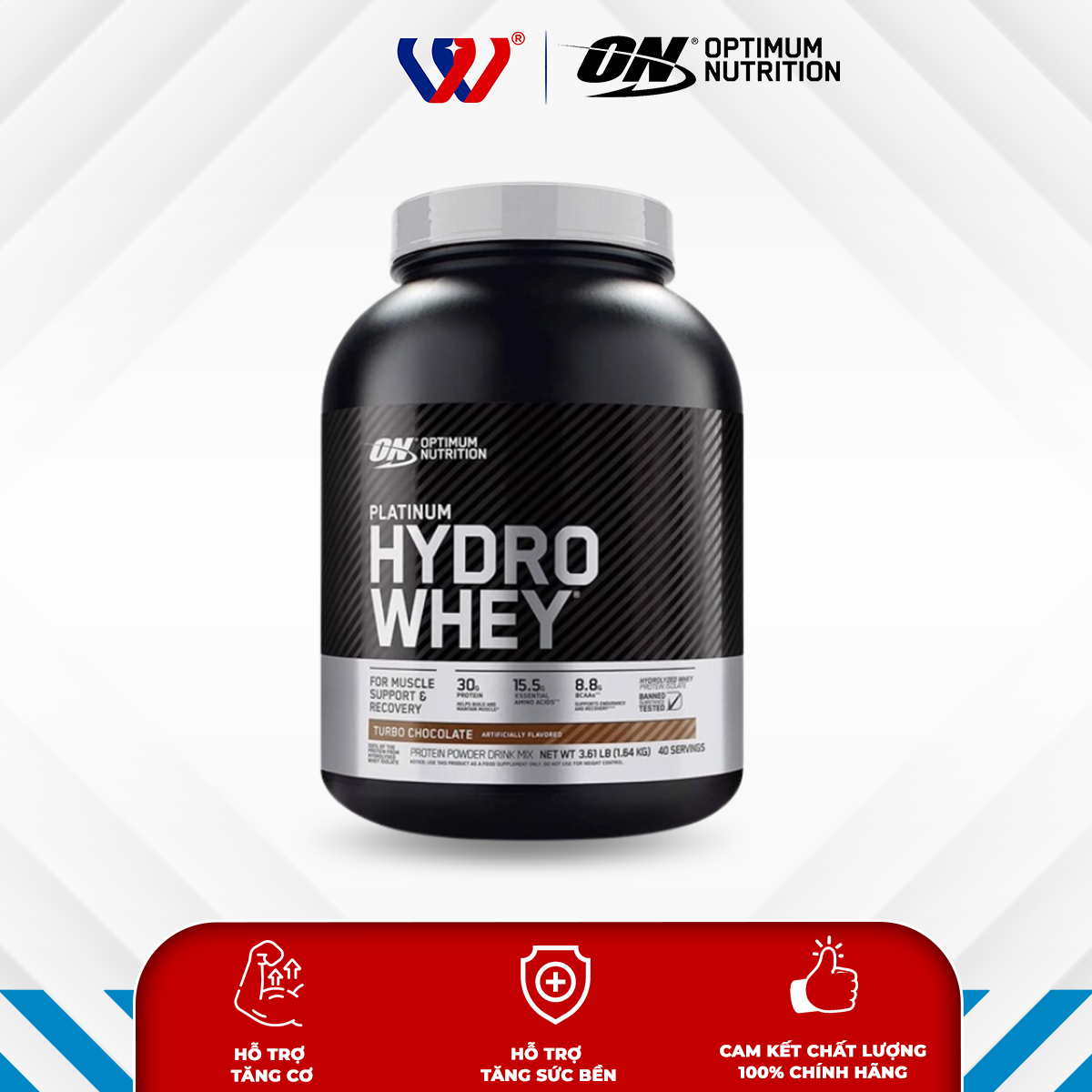 Optimum Nutrition Platinum HydroWhey 3.5lbs (1.59KG)