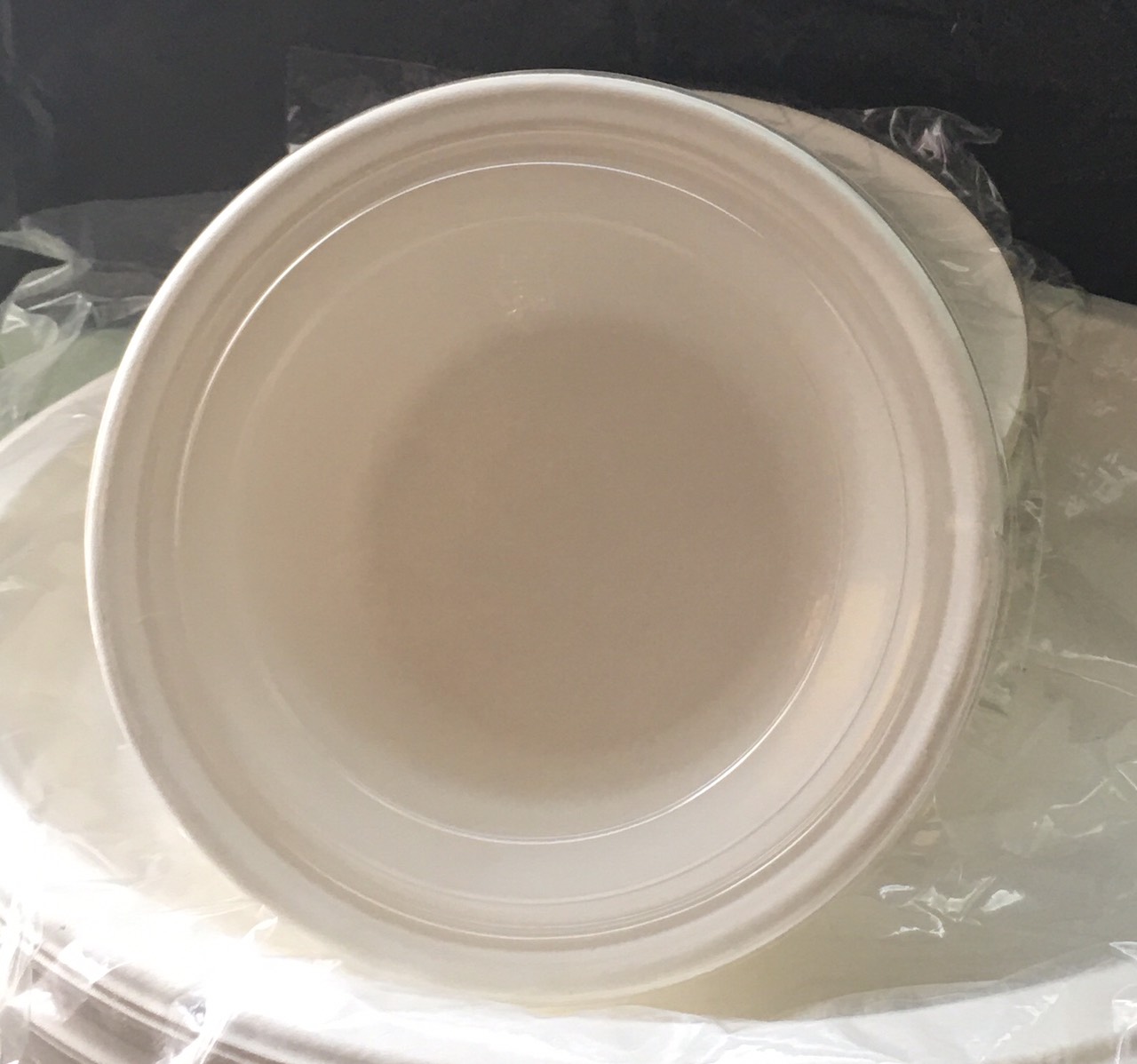 Chén giấy bã mía 340ml (10 cái/ 1 túi)