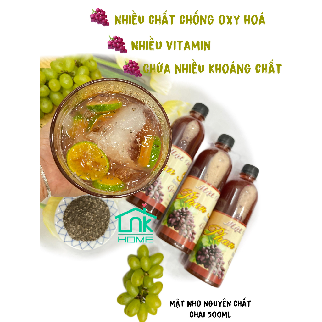 Mật Nho Nguyên Chất Nhà Làm [Đặc Sản Phan Rang - Ninh Thuận]