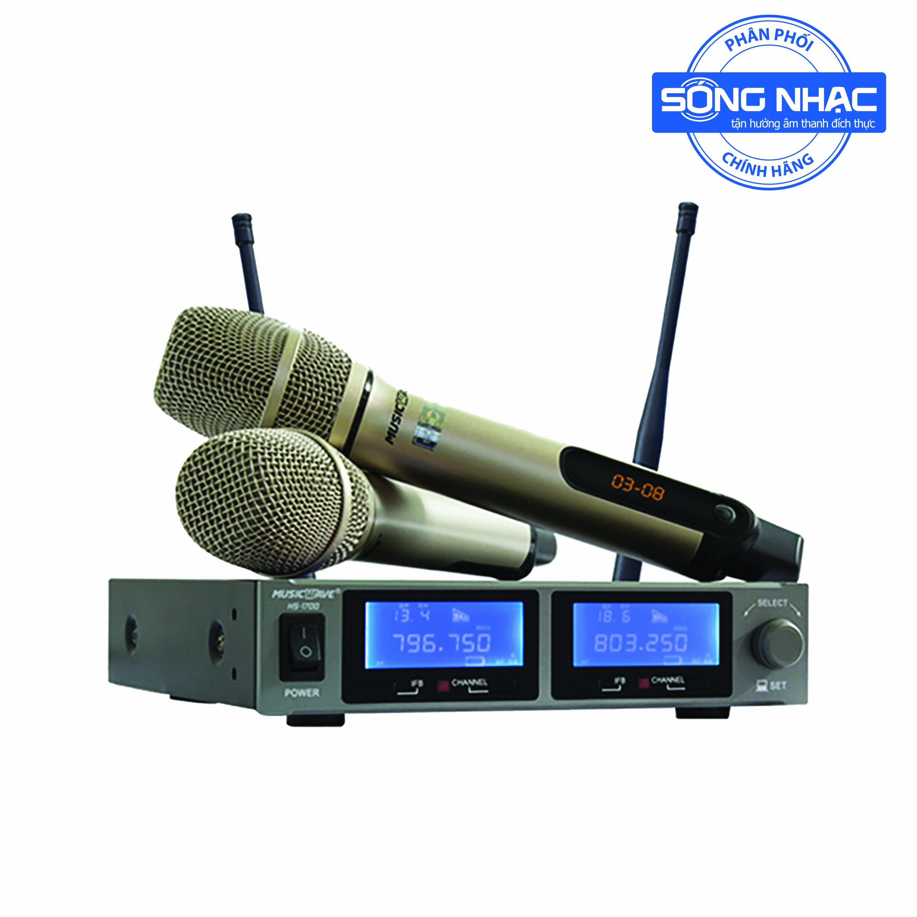 Micro Không Dây Musicwave HS-1700