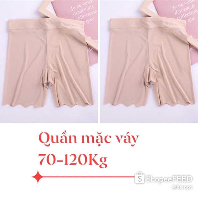 [Big Size 45-120kg] Quần Mặc Váy Bigsize