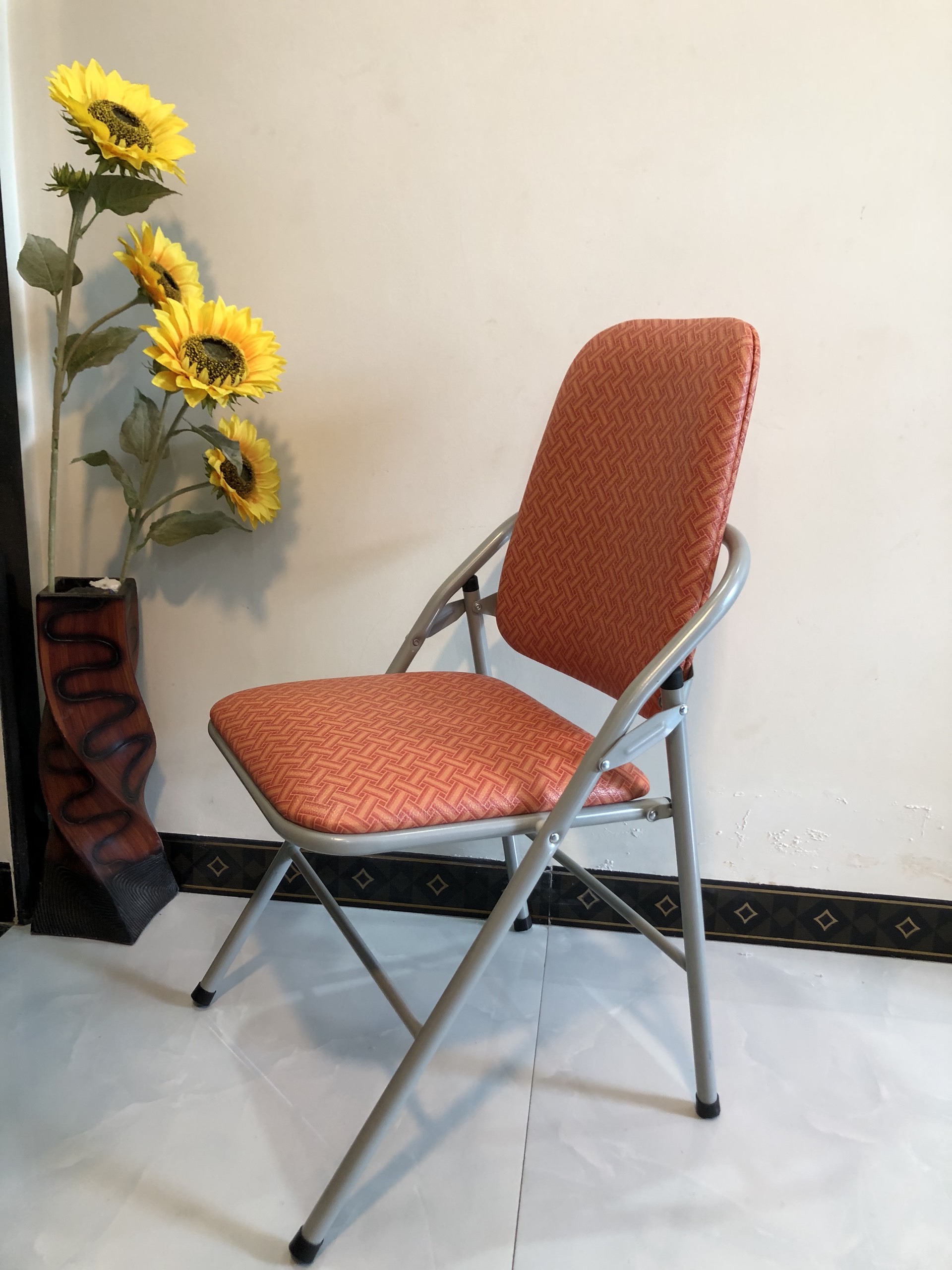 Ghế xếp văn phòng lưng cao, ghế phòng chờ