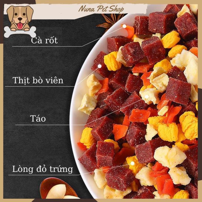 Snack dinh dưỡng Bibimbap cho cún