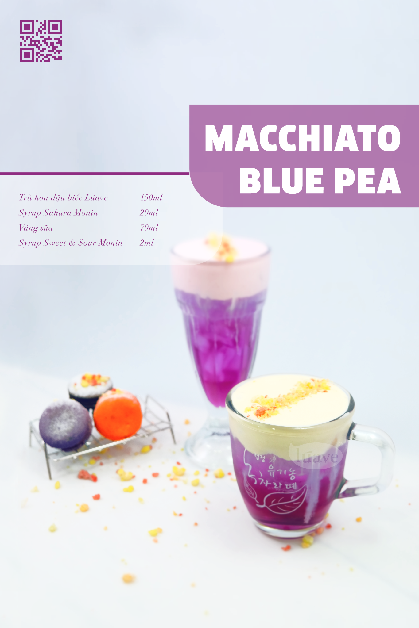 Bột Milk Foam Váng Sữa Kem Mặn Luave Gói 100g (Mẫu dùng thử)