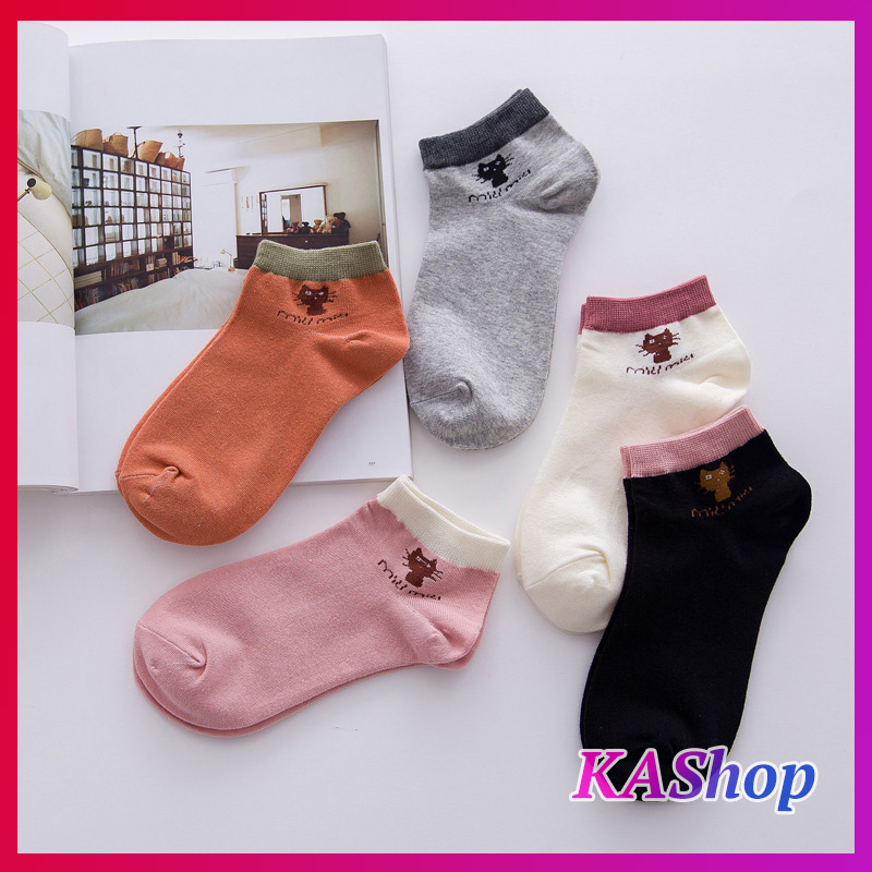Vớ ngắn nữ Meow Meow kute - KAShop