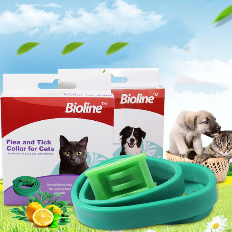 Vòng Cổ Chống Ve Rận Bọ Chét Cho Chó Mèo Bioline