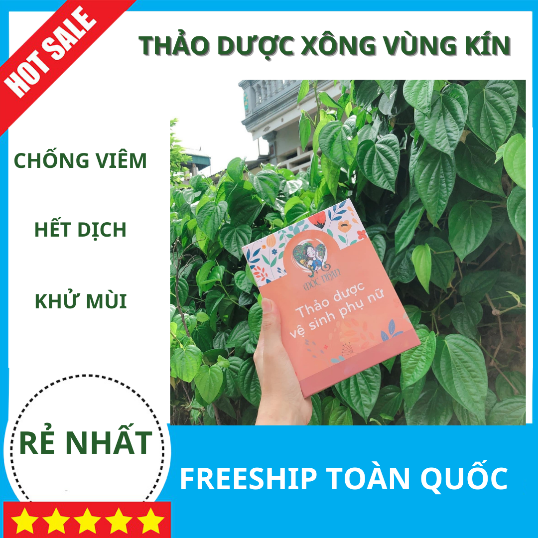thảo dược xông vùng kín mộc nhan