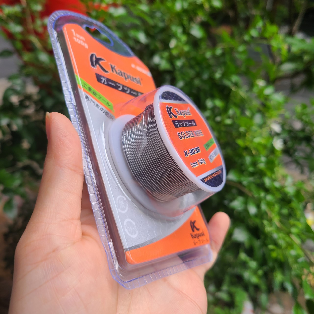 Thiếc hàn 1mm , cuộn 100gram