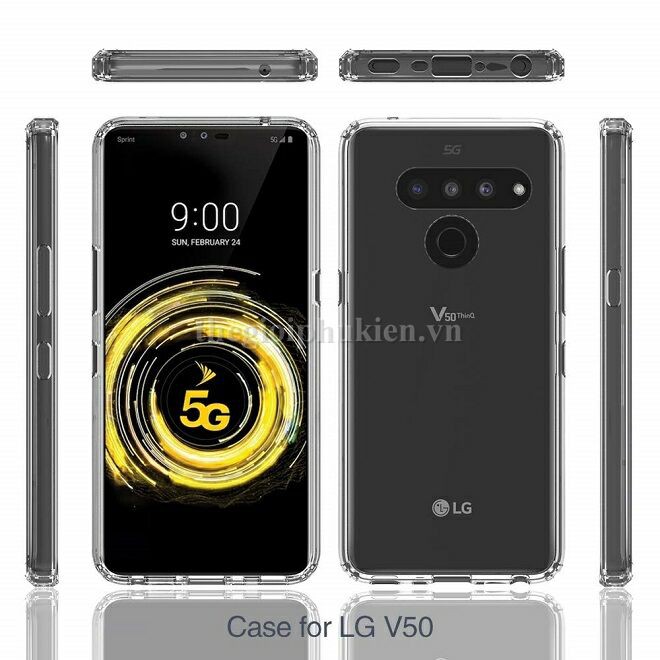 Ốp lưng LG V50 dẻo trong siêu mỏng 0.5 mm