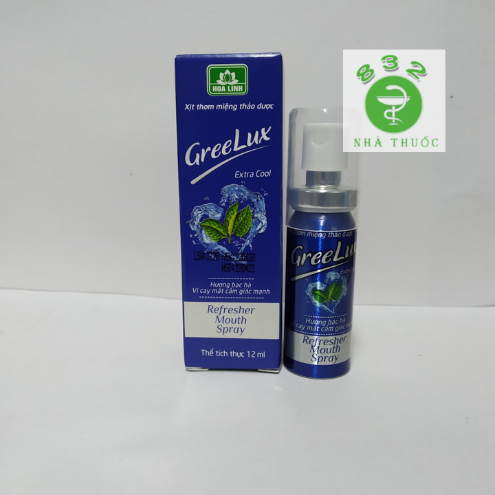 Xịt thơm miệng thảo dược Greelux