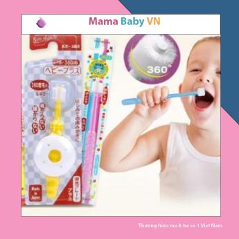 [Chính Hãng]  Bàn chải đánh răng 360 độ cho bé