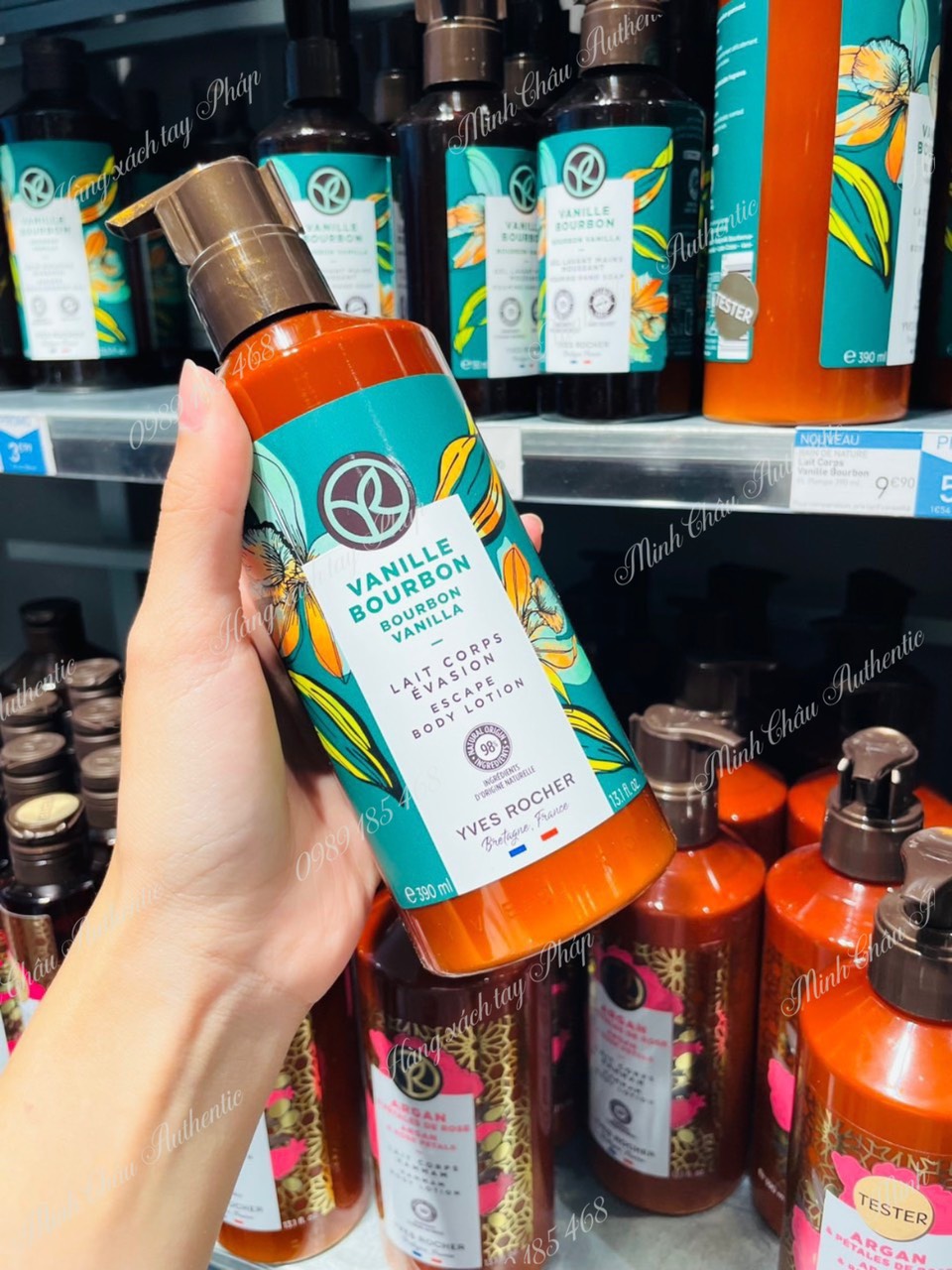 Sữa tắm / Gel tắm Yves Rocher 400ml [Xách tay Pháp]