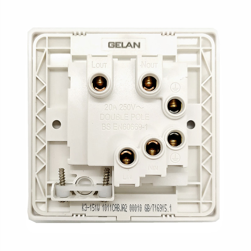 Bộ công tắc bình nóng lạnh 20AX Gelan