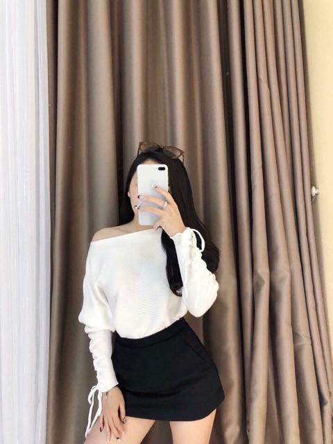 [HCM]Chân váy thun chữ A cho nữ CVN044