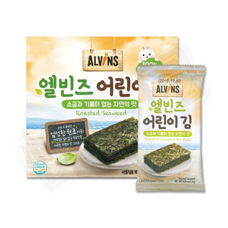 Rong biển hữu cơ lá Alvin lẻ 1 gói 7g