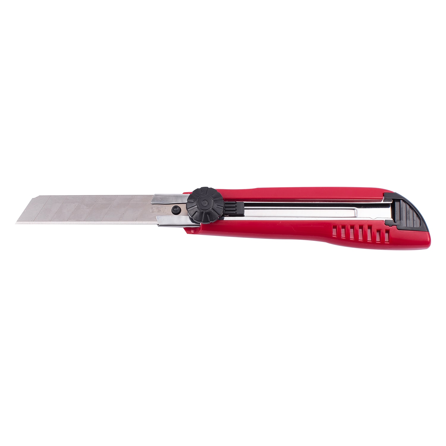 Dao rọc giấy Deli - Lưỡi SK5 - Màu vàng/đỏ - 1 chiếc - E2043