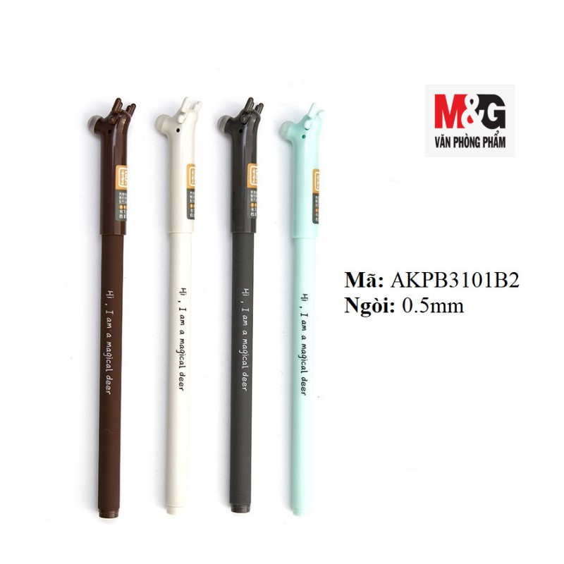 Bút nước xóa được M&G AKPB3101 (Giao màu ngẫu nhiên ạ) - Xanh (Chiếc)