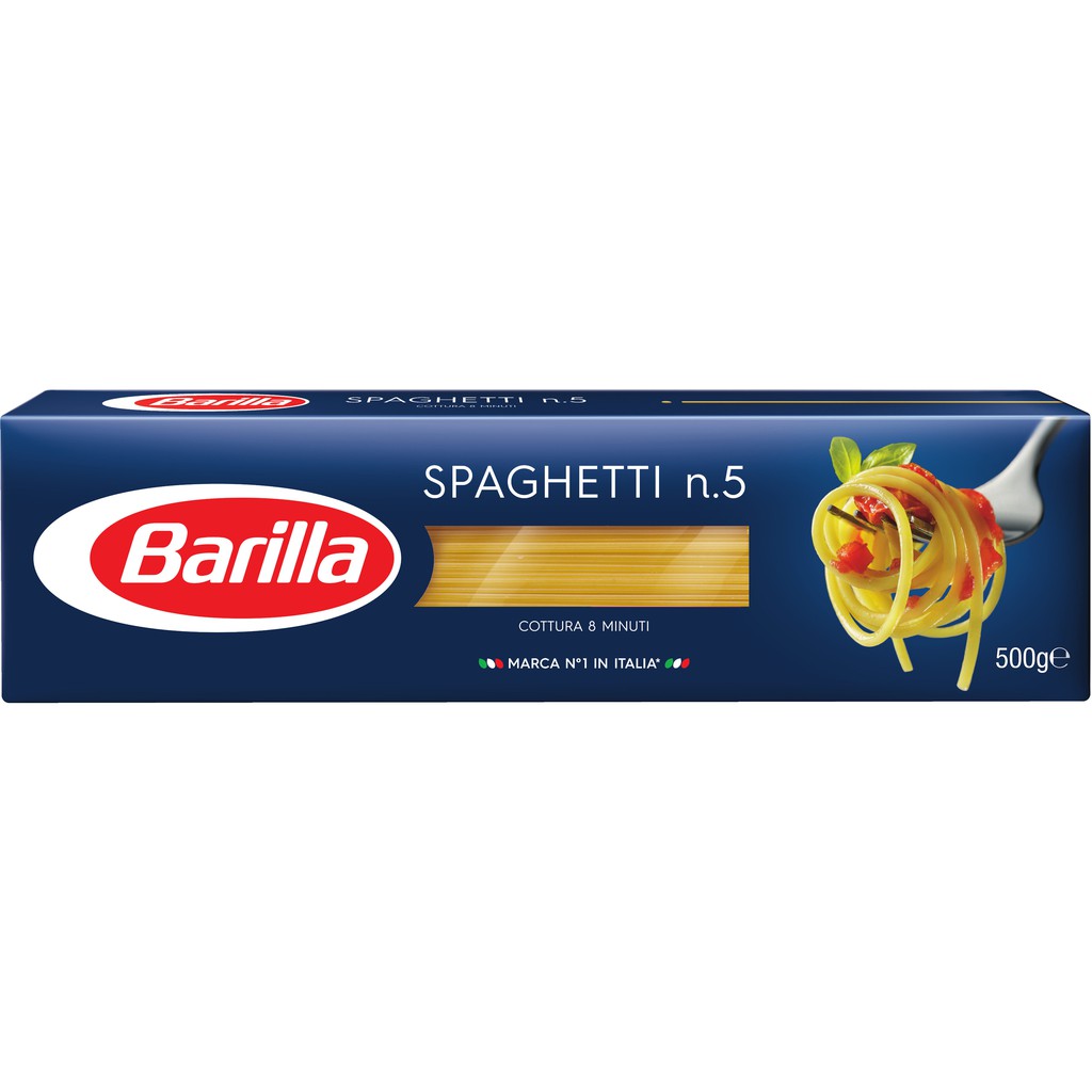 MỲ SPAGHETTI N.5 500GR ( Barilla)