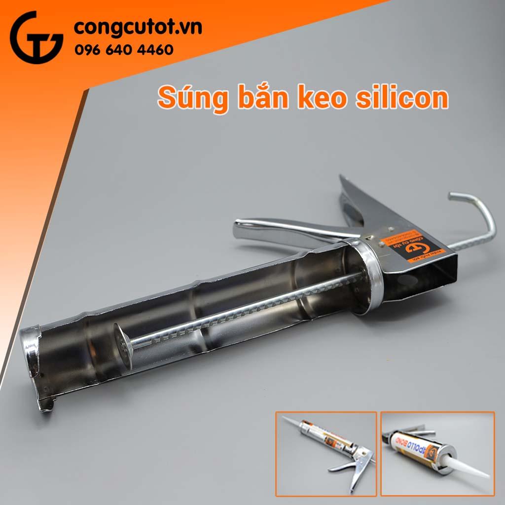 Dụng cụ  bắn keo silicon máng inox DTJQ