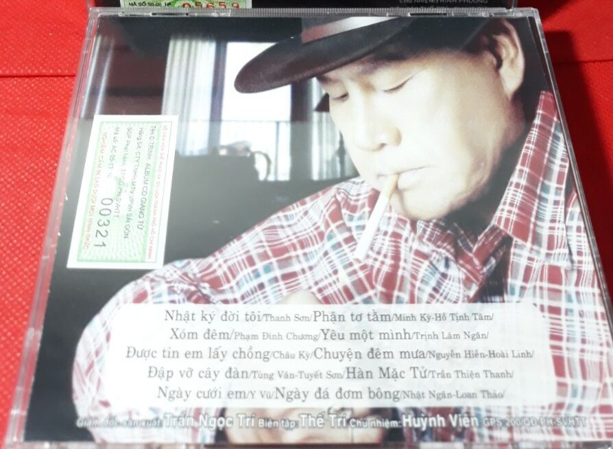 CD GIANG TỬ. NHẬT KÝ ĐỜI TÔI