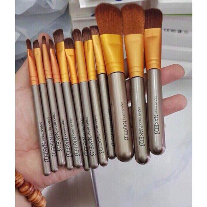 Bộ Cọ Trang Điểm Naked 12 Món