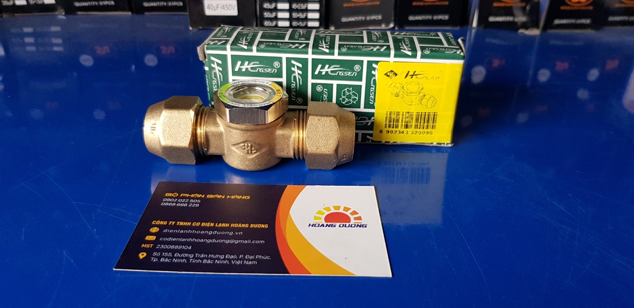 Mắt soi gas Phi 12 ( 1/2') kết nối zắc co
