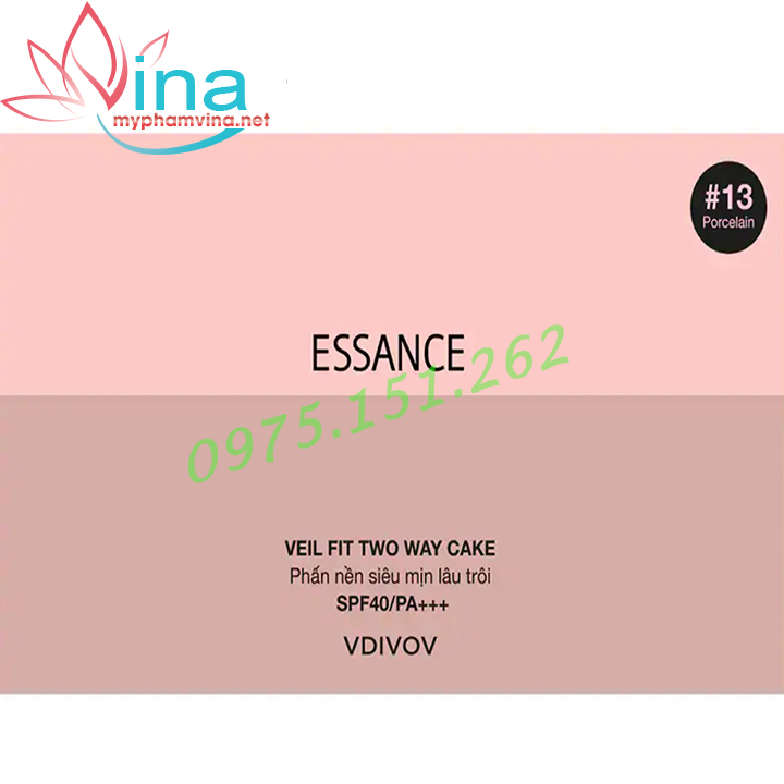 PHẤN PHỦ ESSANCE VEIL FIT TWO WAY CAKE 11G SỐ #13