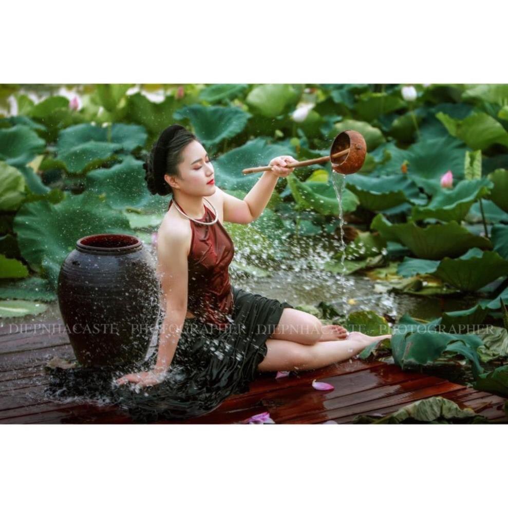 Yếm đụp chụp sen nhiều màu