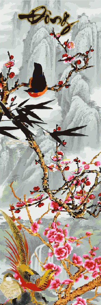 DIY Paint by numbers kit with frame for adults quarterly Painting For Wall Decor New Hobby And meaningful gift
