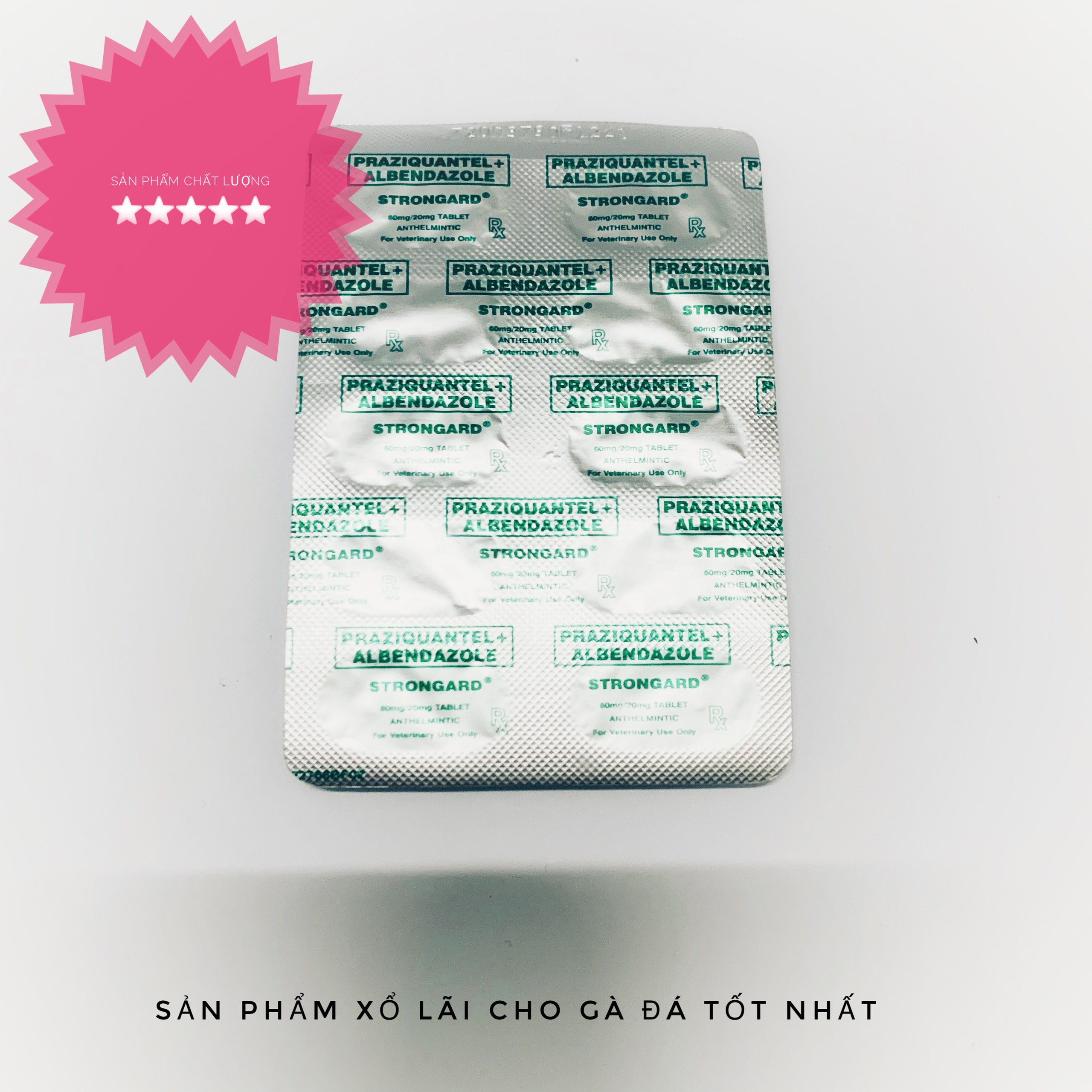 [HCM]Sản Phẩm Xổ Lãi Gà Đá StrongGard hãng Thunder Bird