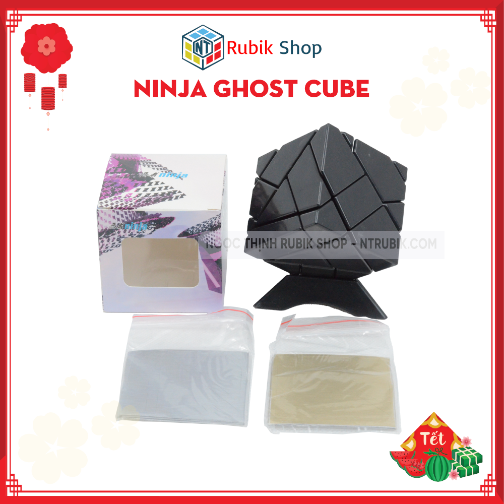 [Hoàn tiền 10%][Rubik Biến Thể] Rubik Ninja Ghost cube 3x3 đồ chơi thông minh