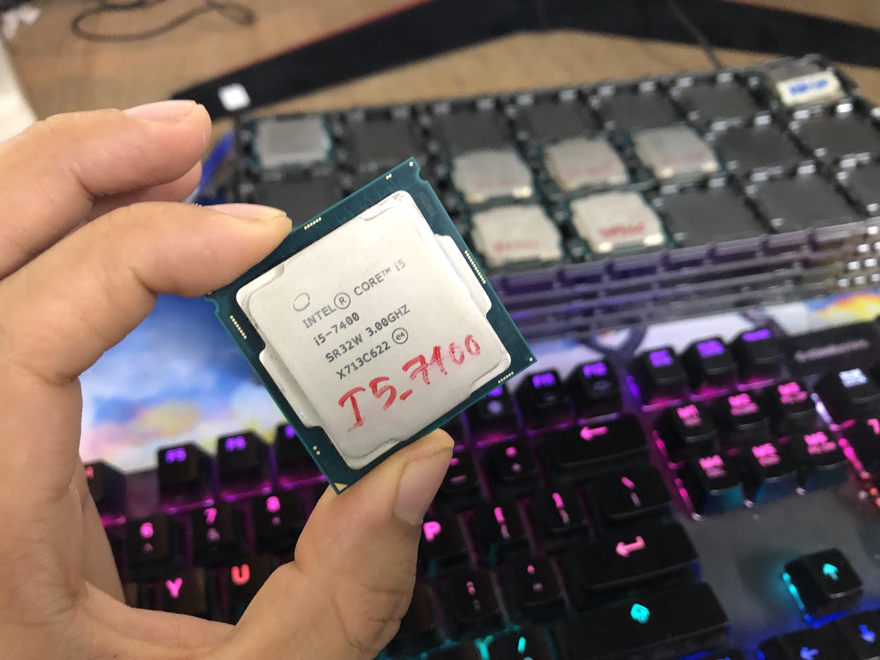 CPU i5 7500, i5 6400, i3 6100... socket 1151v1 hàng bóc máy