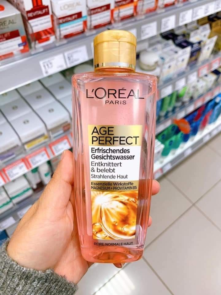 Nước hoa hồng chống lão hóa Loreal Đức